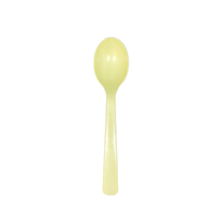 CPLA Heavy Weight Disposable Soup Spoon BPI Certified