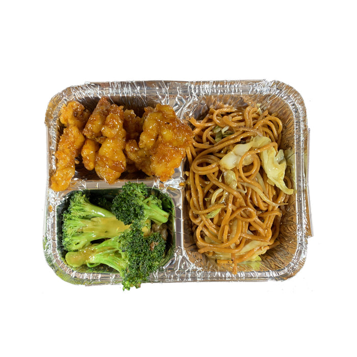 Disposable Aluminum Foil Tray with Paper Board Lids – 3 Compartment Foil Pan 8.75" x 6.5" X 1.5"