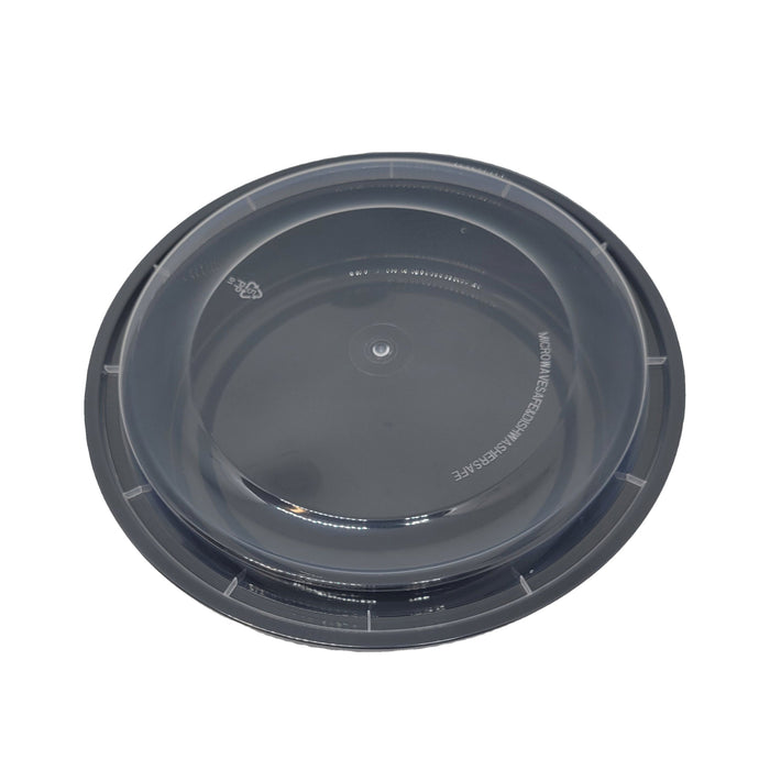 48 oz Round Food Containers Meal Prep Microwavable Reusable Plastic BPA Free Big Size Lunch box