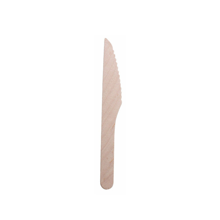 FSC certified Disposable Wooden Cutlery -Compostable Eco-Friendly 100% Wood Utensils