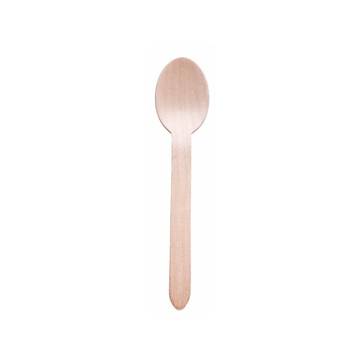 FSC certified Disposable Wooden Cutlery -Compostable Eco-Friendly 100% Wood Utensils