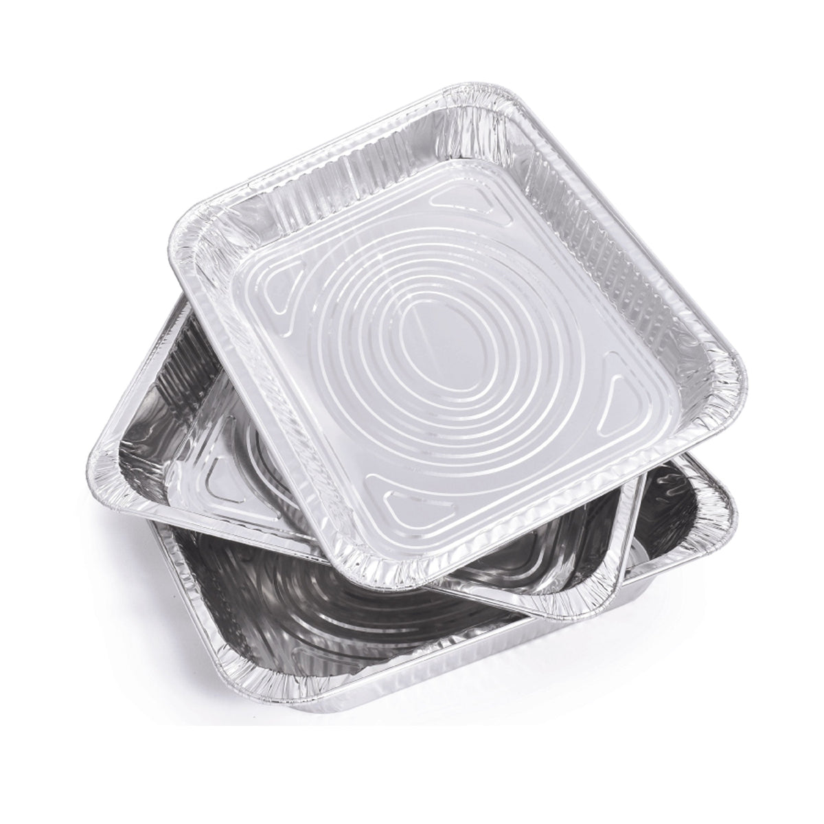 20 sets of 7-Inch Round Foil Pans with Plastic Dome Lids, Disposable A —  DHG Professional