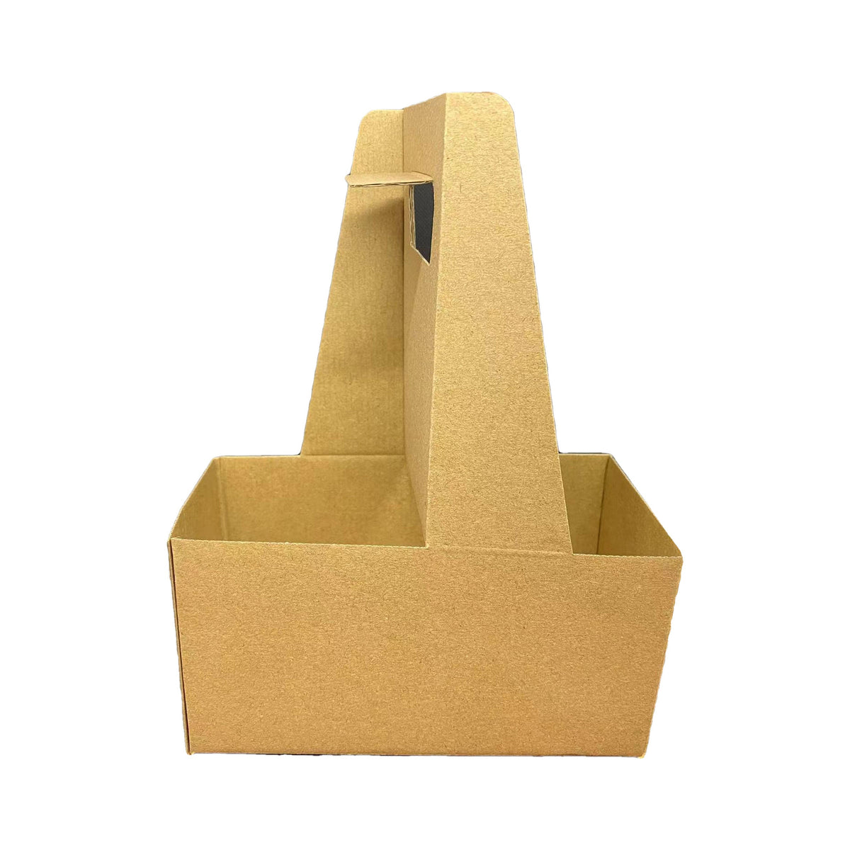 Professional Kraft Paperboard Drink Carrier With Handle - Temu