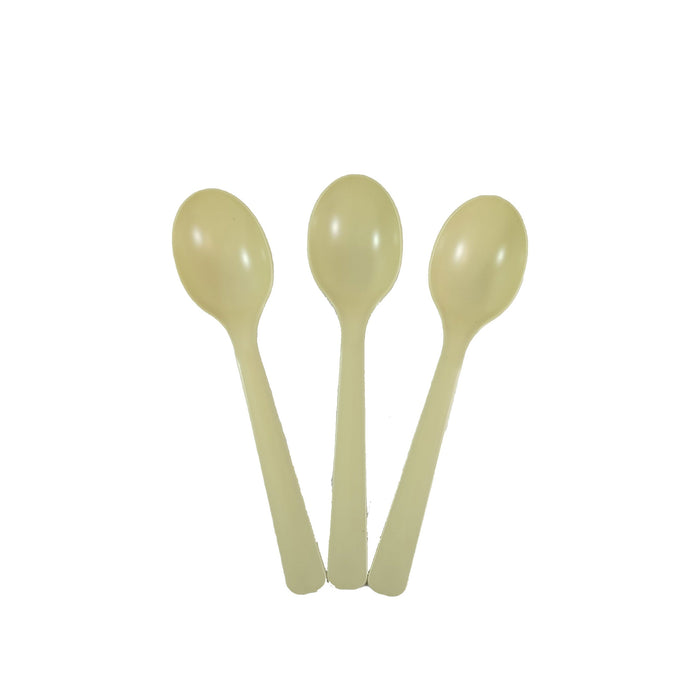 CPLA Heavy Weight Disposable Soup Spoon BPI Certified