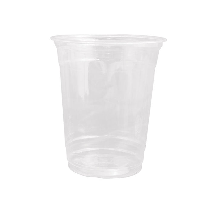 16oz Crystal Clear PET Plastic Cups, Disposable Cold Cups