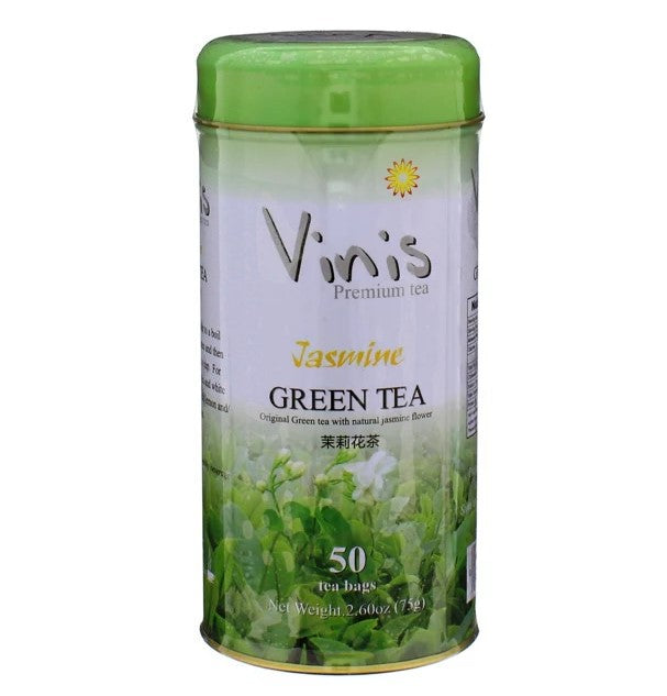 Vinis Premium Jasmine Green Tea 50 Tea Bags