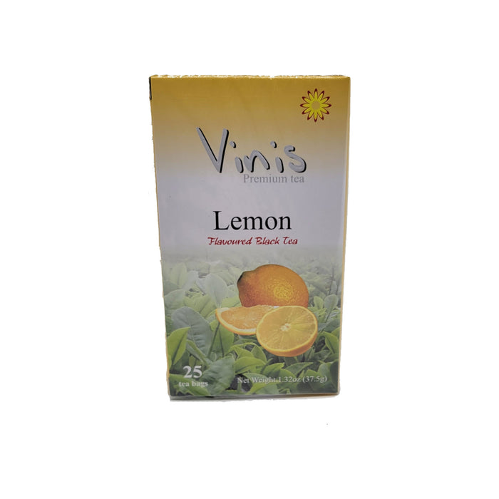 Vinis Premium Lemon Black Tea 25 tea bags