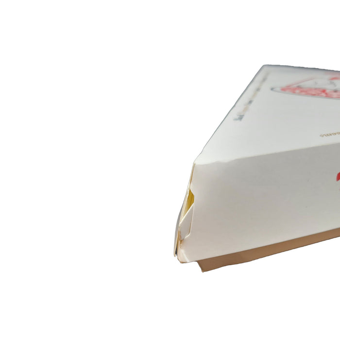 Single Pizza Slice Box with 4 Color Print "Hot & Fresh" Pizza
